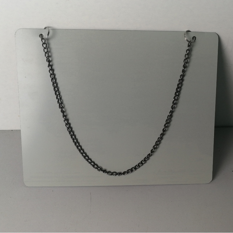 Wandbehang Metall Zinnschild Warnschild